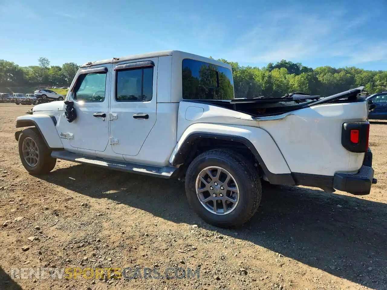 2 fotografías del automóvil dañado 1C6HJTFG4ML589958 JEEP GLADIATOR 2021