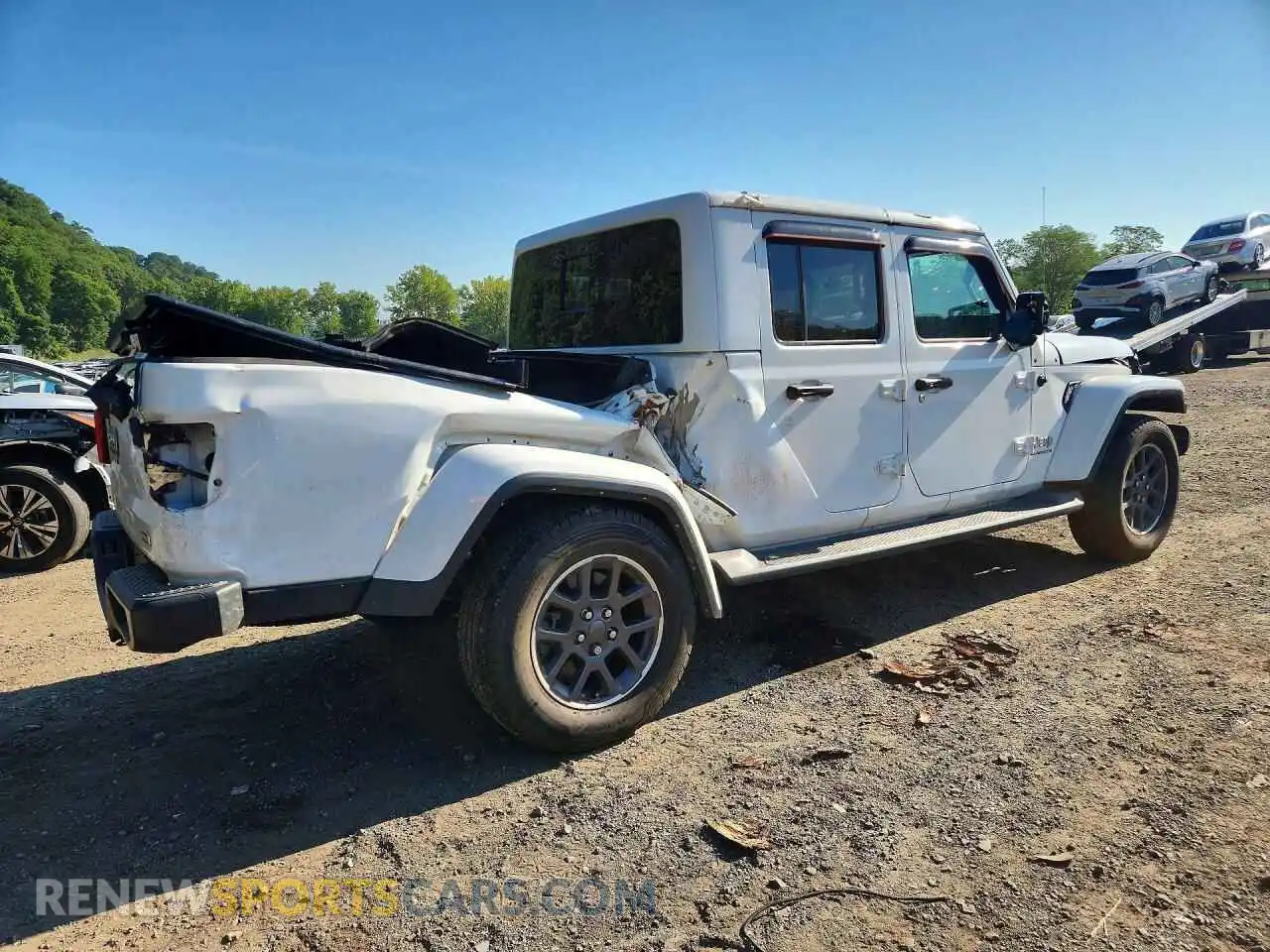 3 fotografías del automóvil dañado 1C6HJTFG4ML589958 JEEP GLADIATOR 2021