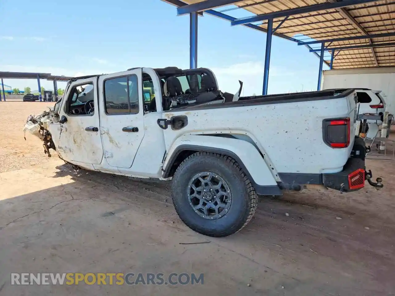 2 Photograph of a damaged car 1C6HJTFG7ML529771 JEEP GLADIATOR 2021