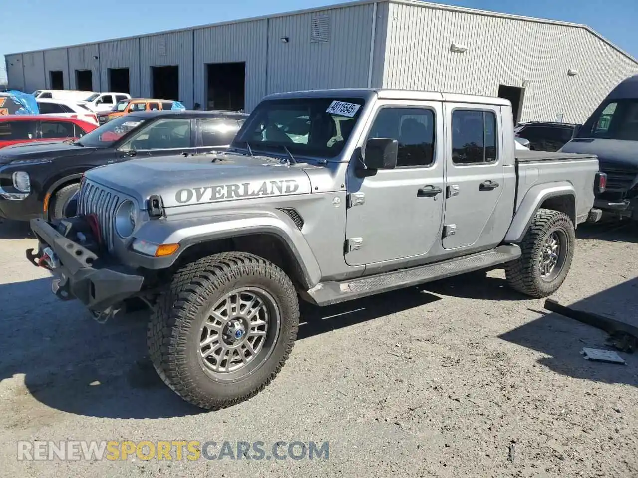 1 Photograph of a damaged car 1C6HJTFG7ML553116 JEEP GLADIATOR 2021