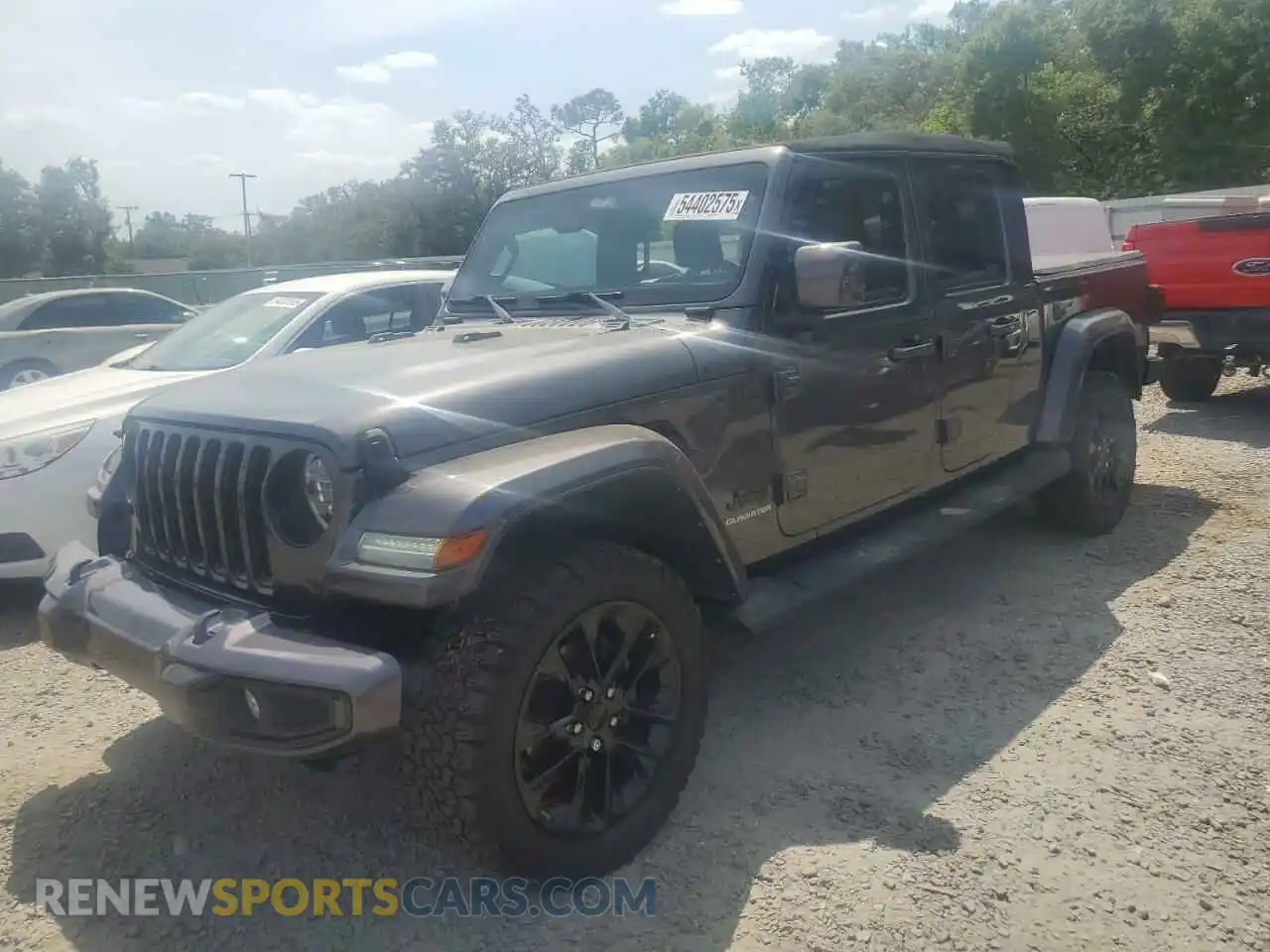 1 Photograph of a damaged car 1C6HJTFG7ML579232 JEEP GLADIATOR 2021