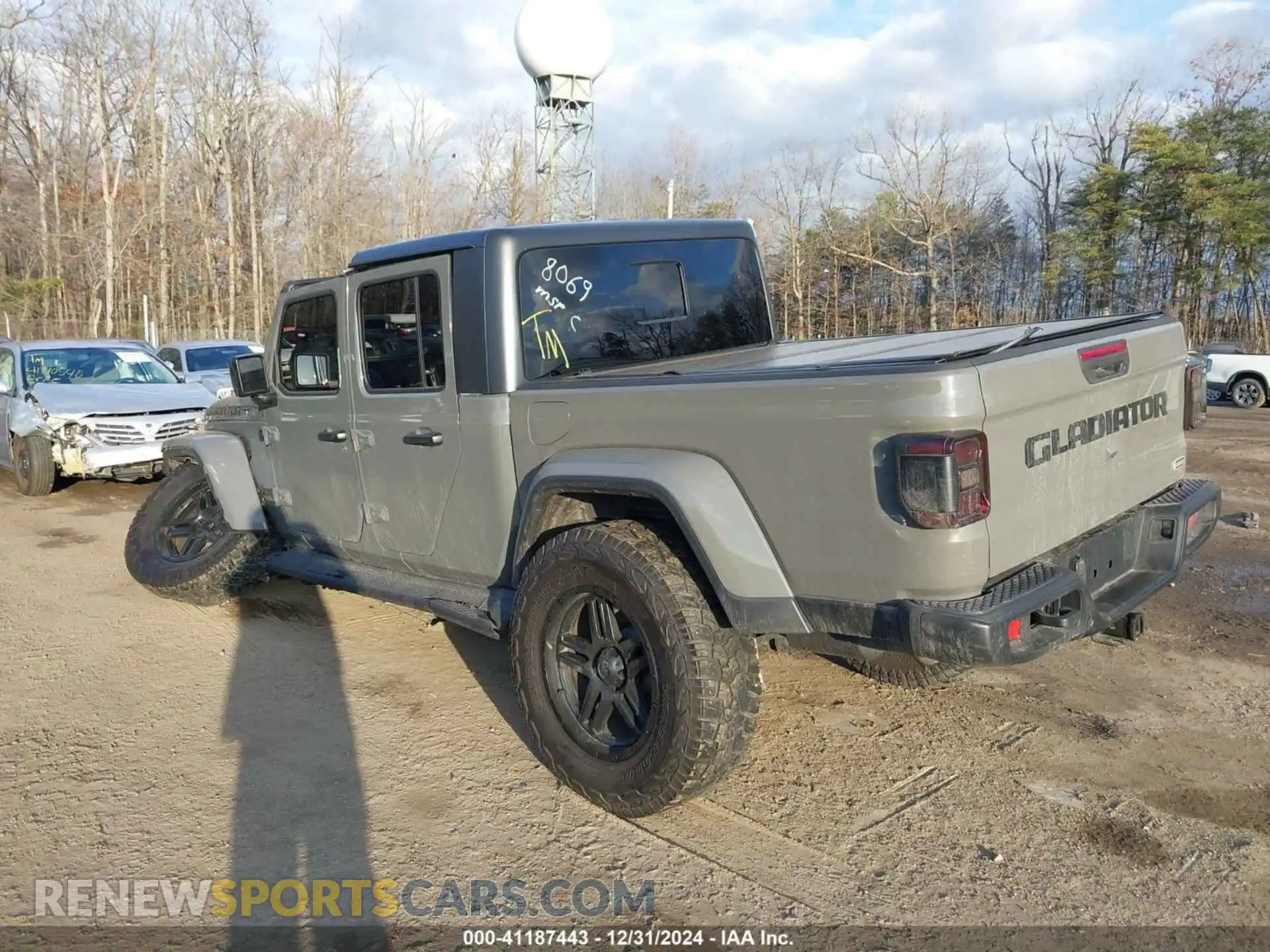 3 Photograph of a damaged car 1C6HJTFG8ML508069 JEEP GLADIATOR 2021