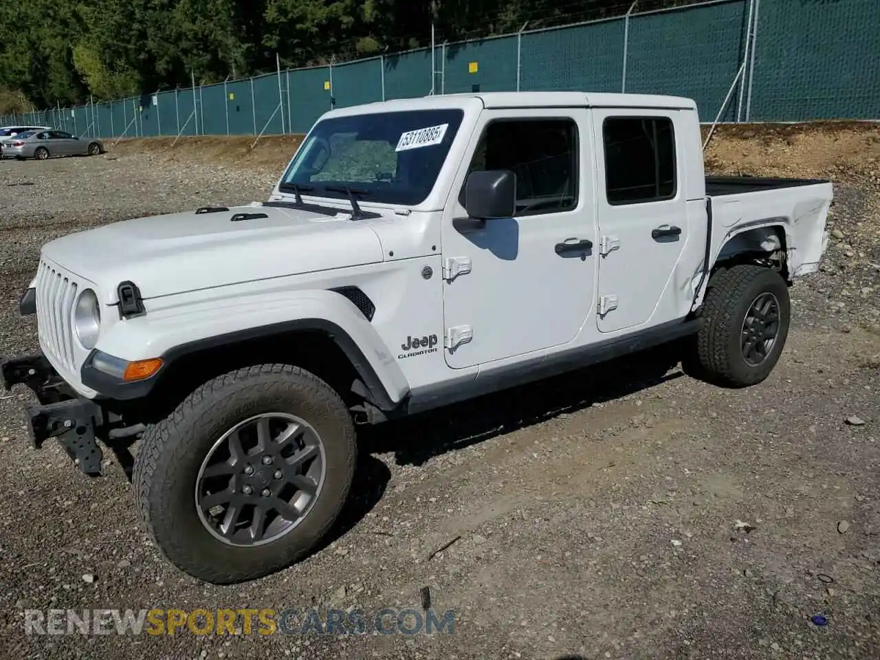 1 Фотография поврежденного автомобиля 1C6HJTFG8ML519816 JEEP GLADIATOR 2021