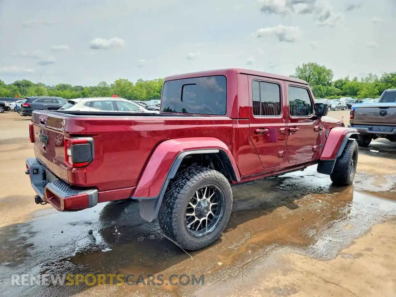 3 Photograph of a damaged car 1C6HJTFG8ML541976 JEEP GLADIATOR 2021