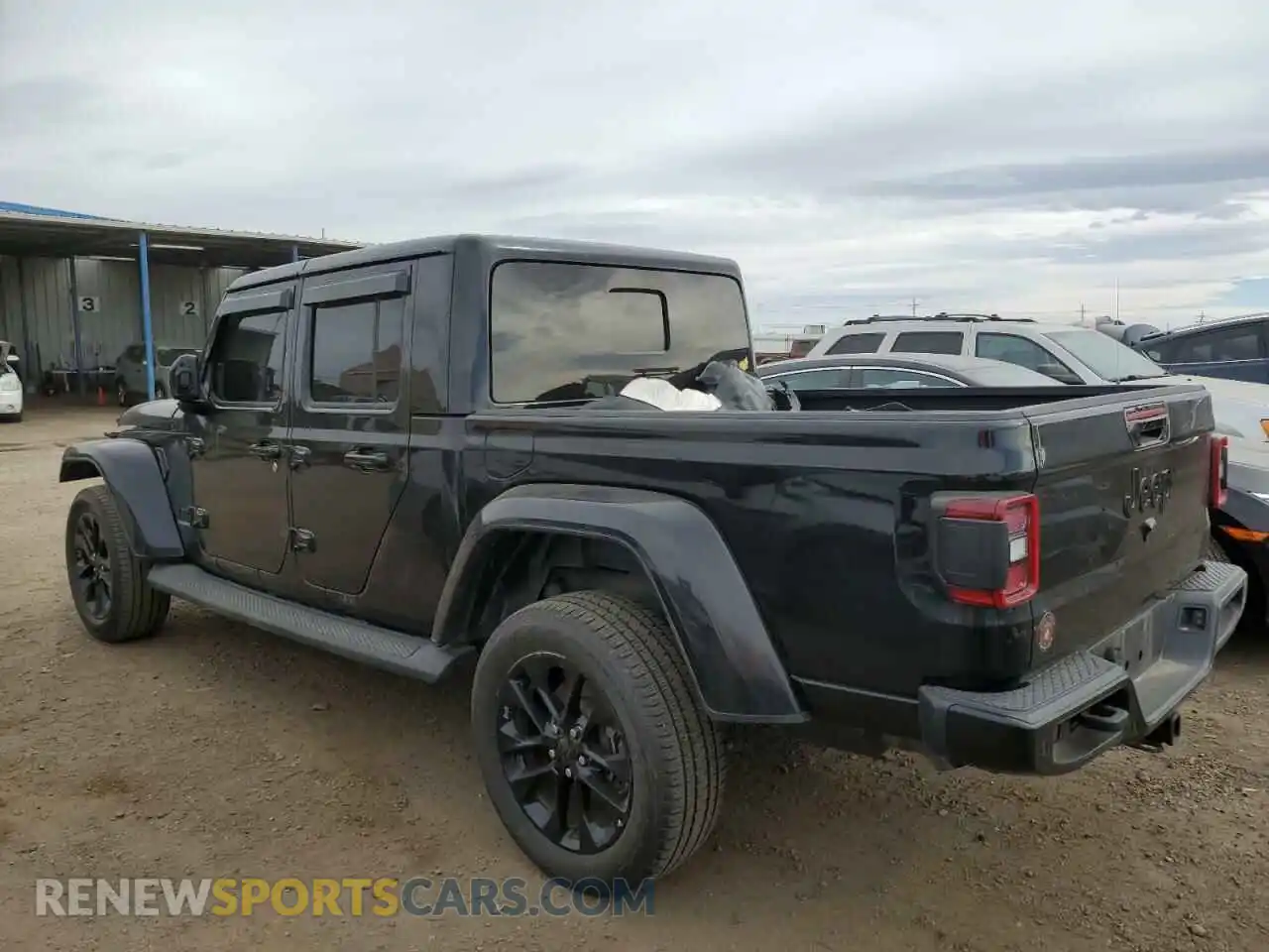 2 Photograph of a damaged car 1C6HJTFGXML553725 JEEP GLADIATOR 2021