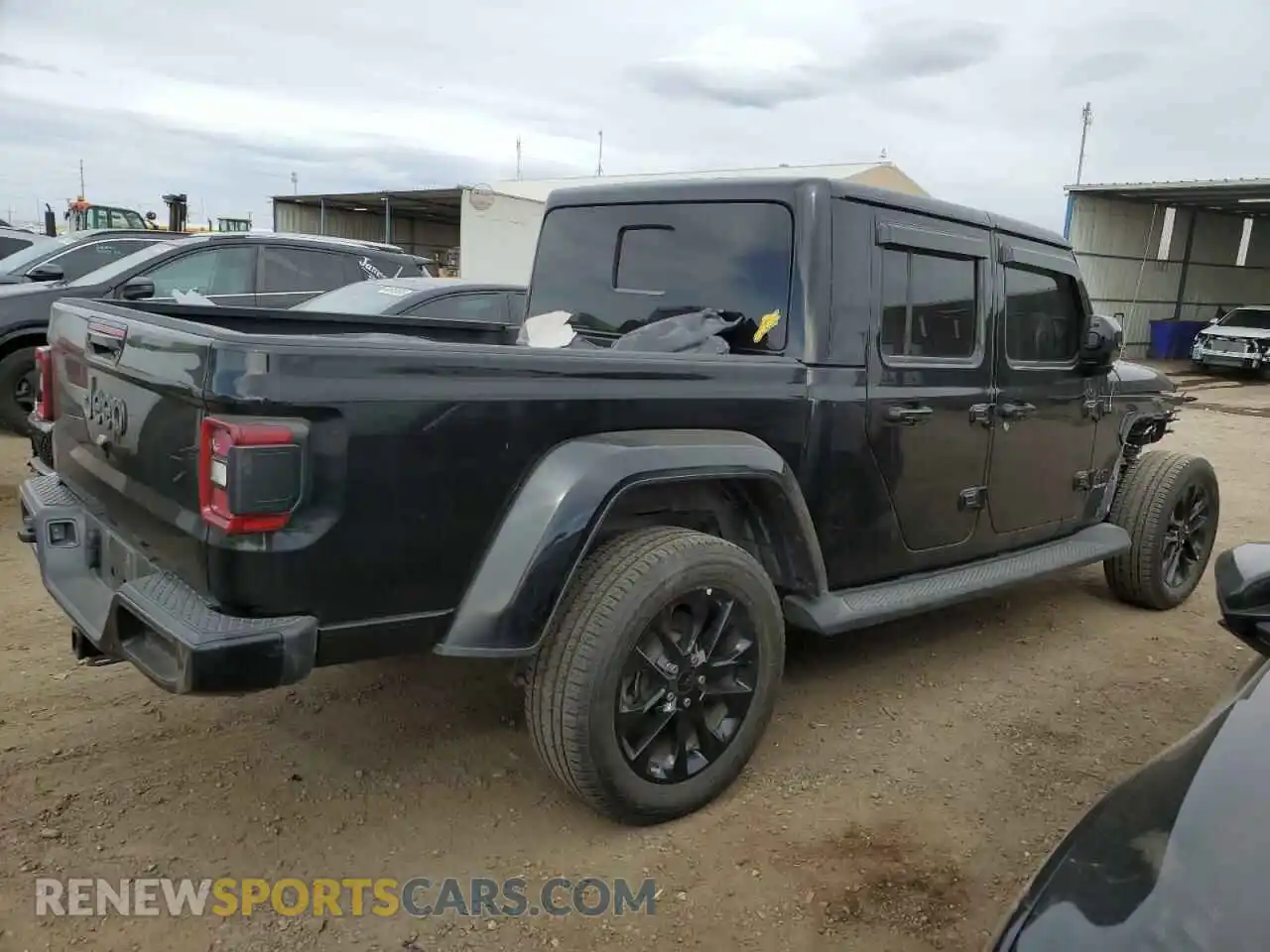 3 Photograph of a damaged car 1C6HJTFGXML553725 JEEP GLADIATOR 2021