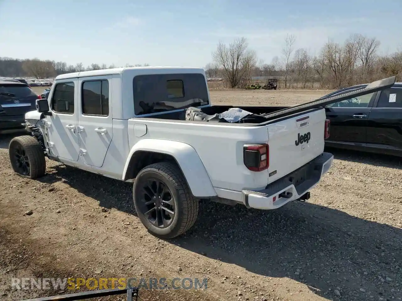 2 Photograph of a damaged car 1C6HJTFGXML556527 JEEP GLADIATOR 2021