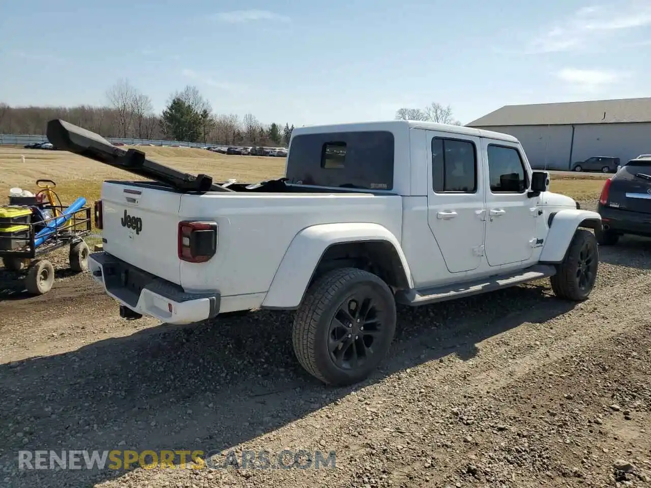 3 Photograph of a damaged car 1C6HJTFGXML556527 JEEP GLADIATOR 2021