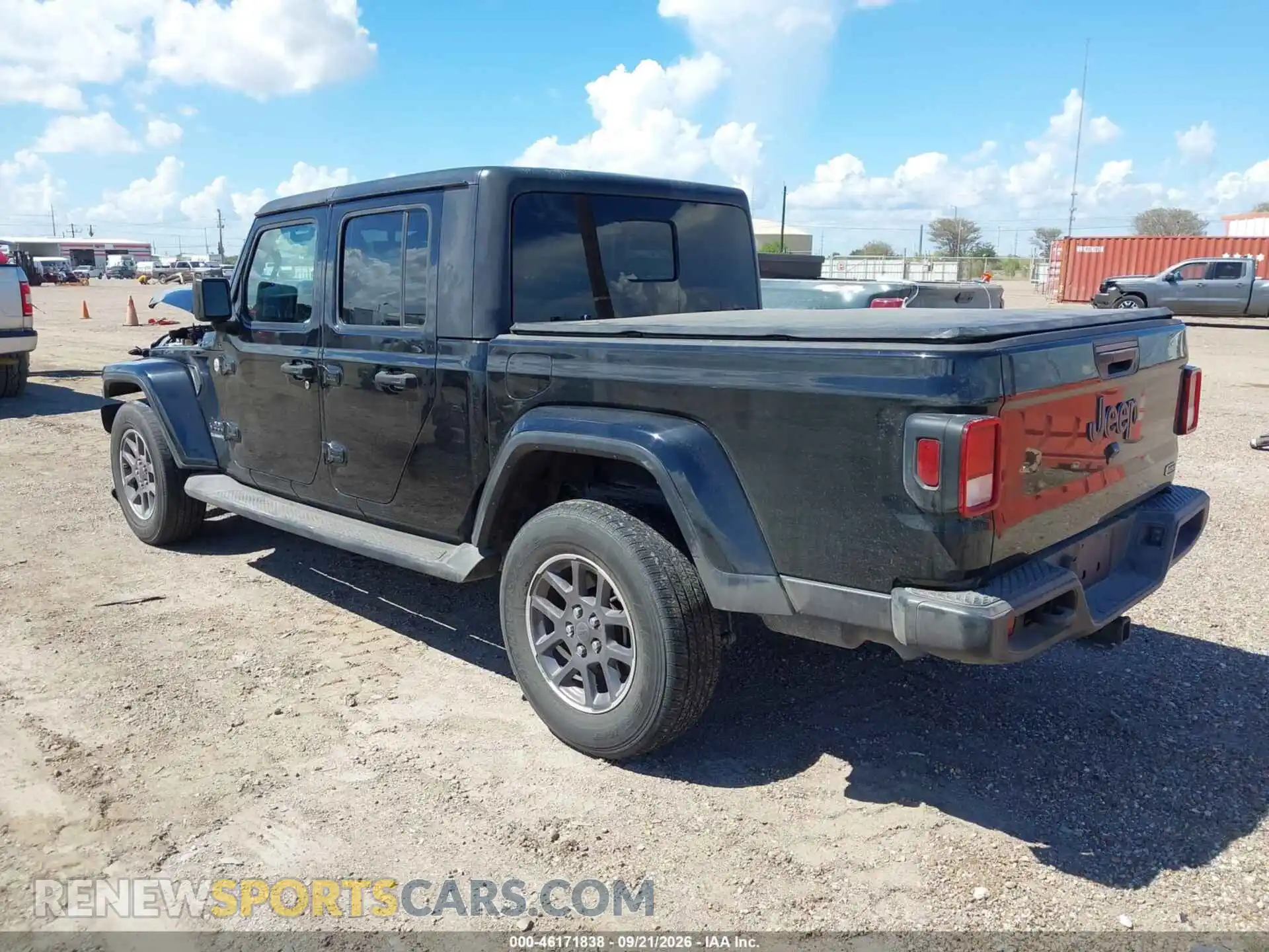 3 Photograph of a damaged car 1C6HJTFGXML587454 JEEP GLADIATOR 2021