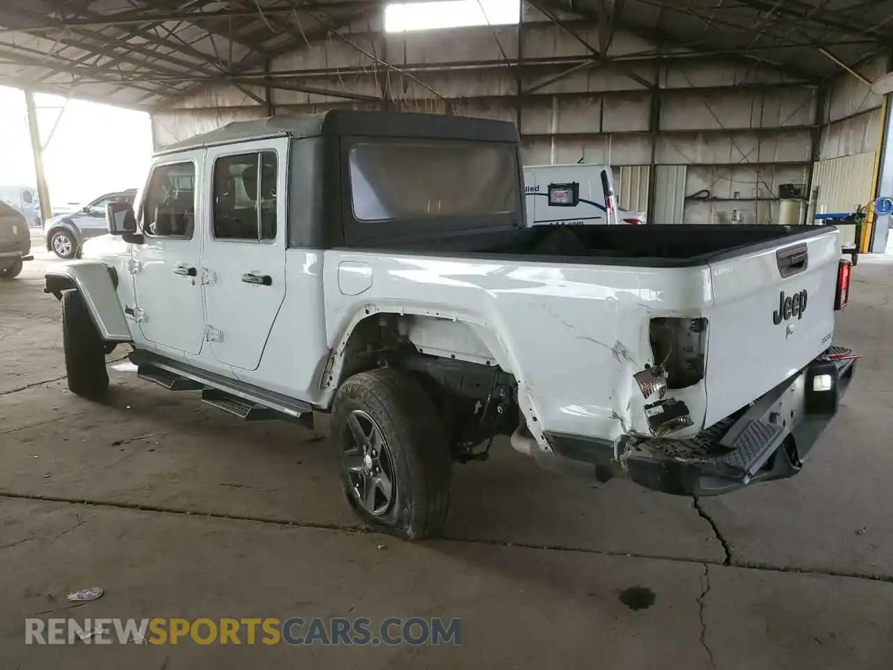 2 Photograph of a damaged car 1C6JJTAG0ML546579 JEEP GLADIATOR 2021