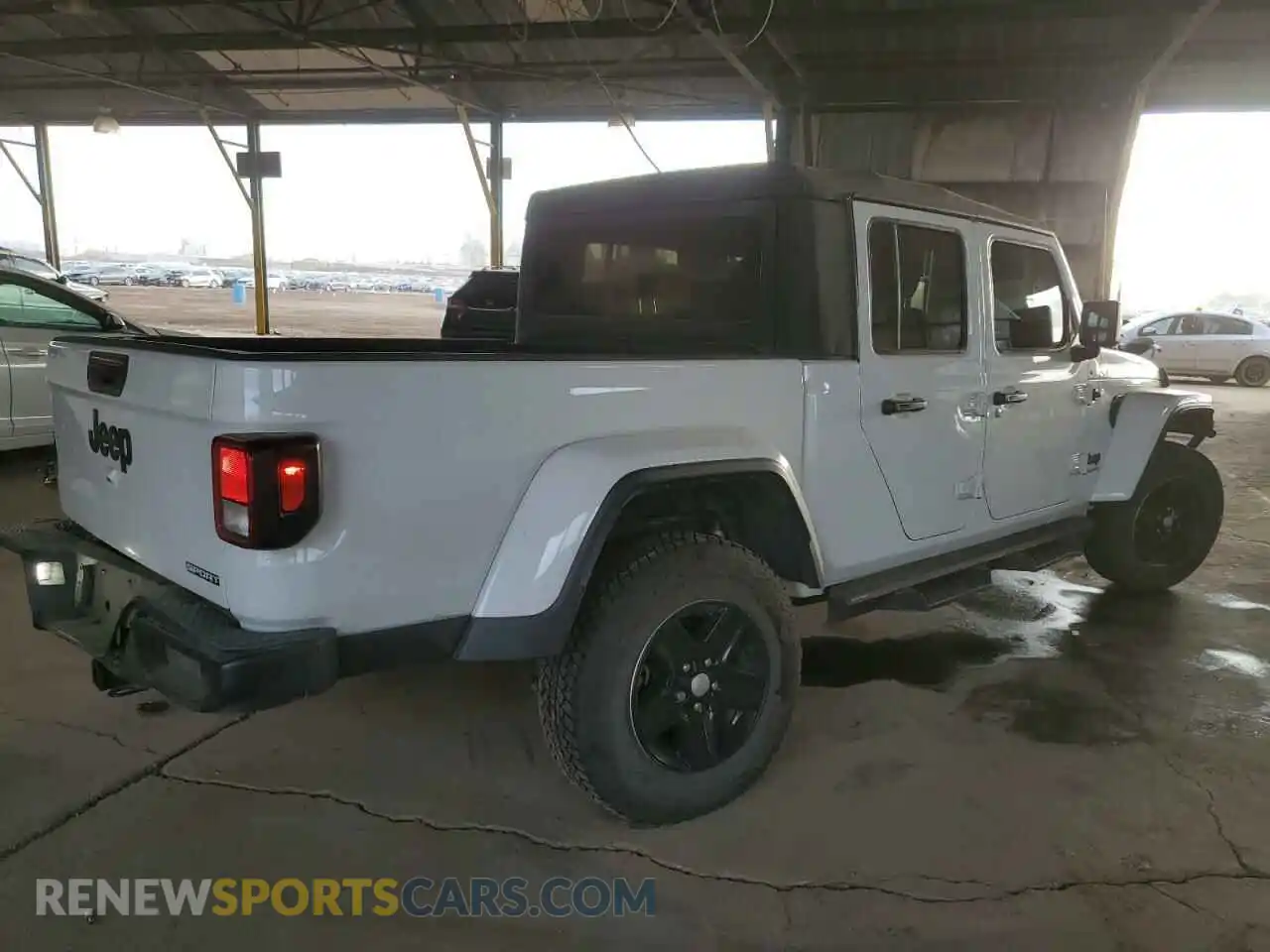 3 Photograph of a damaged car 1C6JJTAG0ML546579 JEEP GLADIATOR 2021