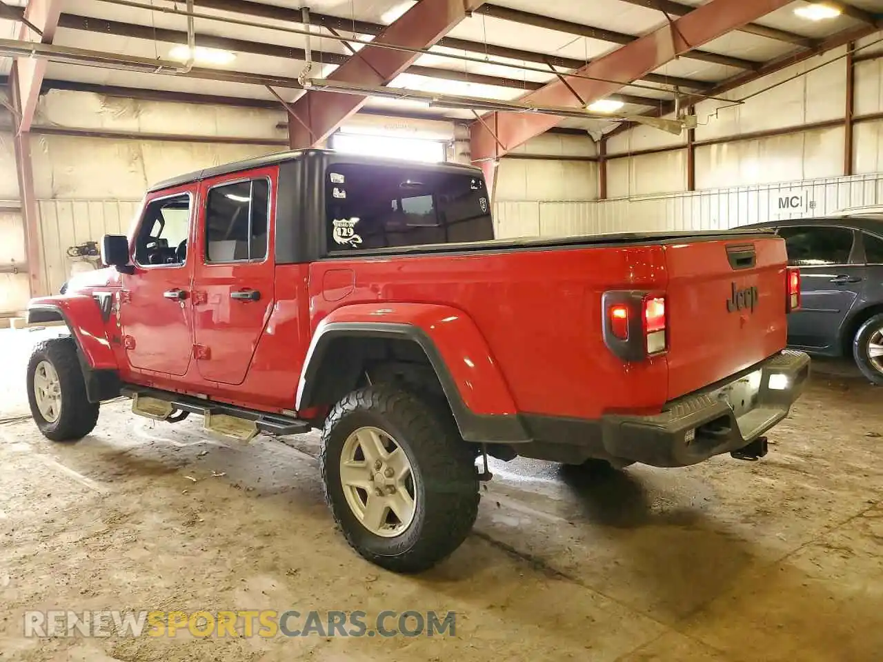2 Photograph of a damaged car 1C6JJTAG2ML502423 JEEP GLADIATOR 2021