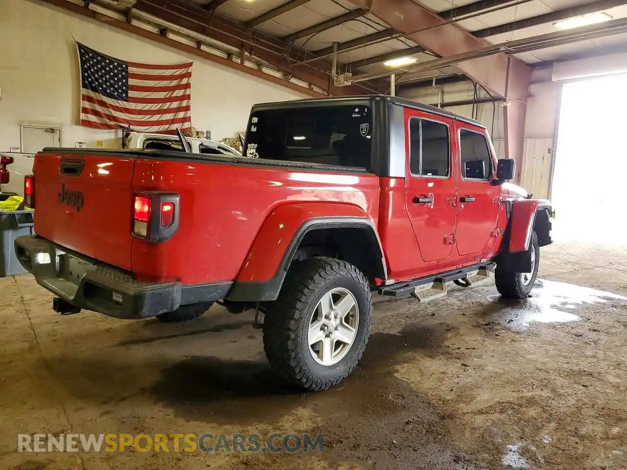 3 Photograph of a damaged car 1C6JJTAG2ML502423 JEEP GLADIATOR 2021