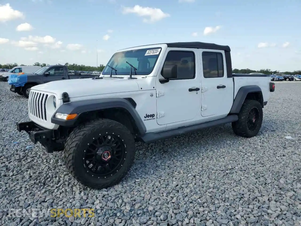 1 Photograph of a damaged car 1C6JJTAG3ML532871 JEEP GLADIATOR 2021