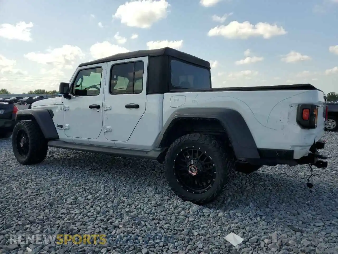 2 Photograph of a damaged car 1C6JJTAG3ML532871 JEEP GLADIATOR 2021