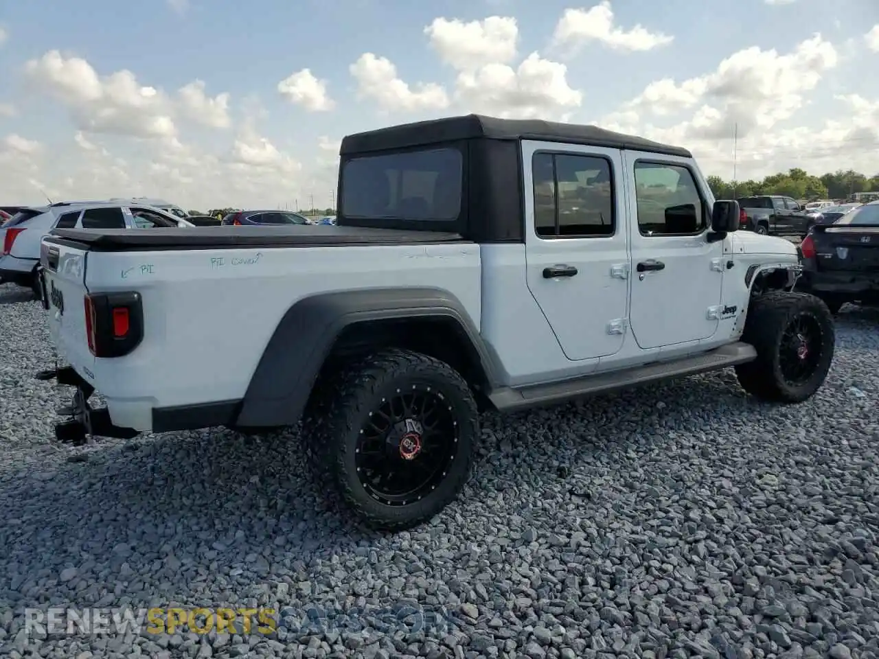 3 Photograph of a damaged car 1C6JJTAG3ML532871 JEEP GLADIATOR 2021