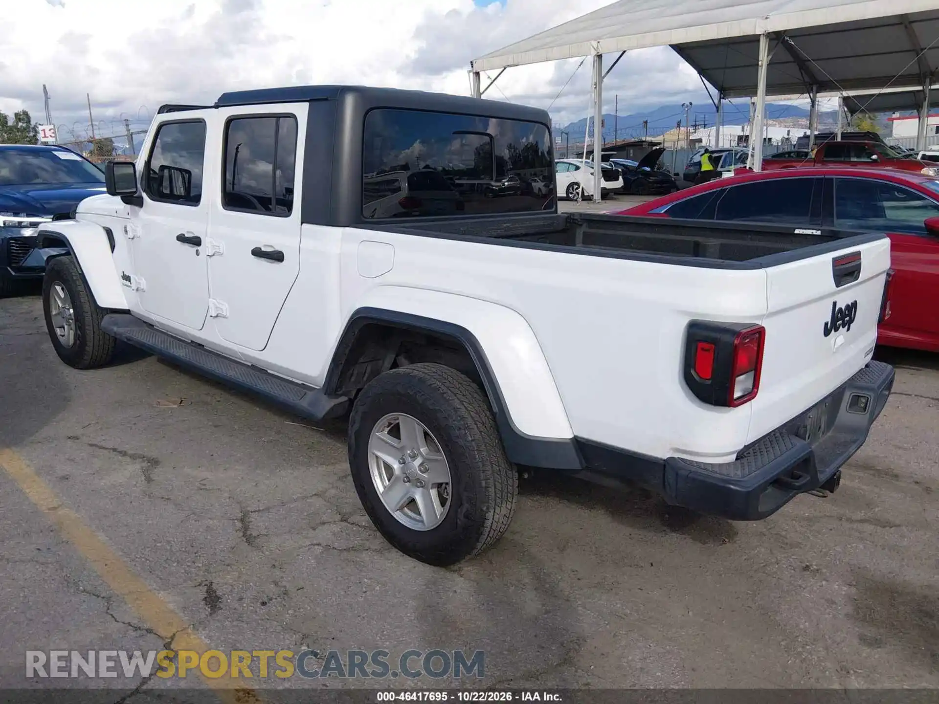 3 Photograph of a damaged car 1C6JJTAG8ML502801 JEEP GLADIATOR 2021