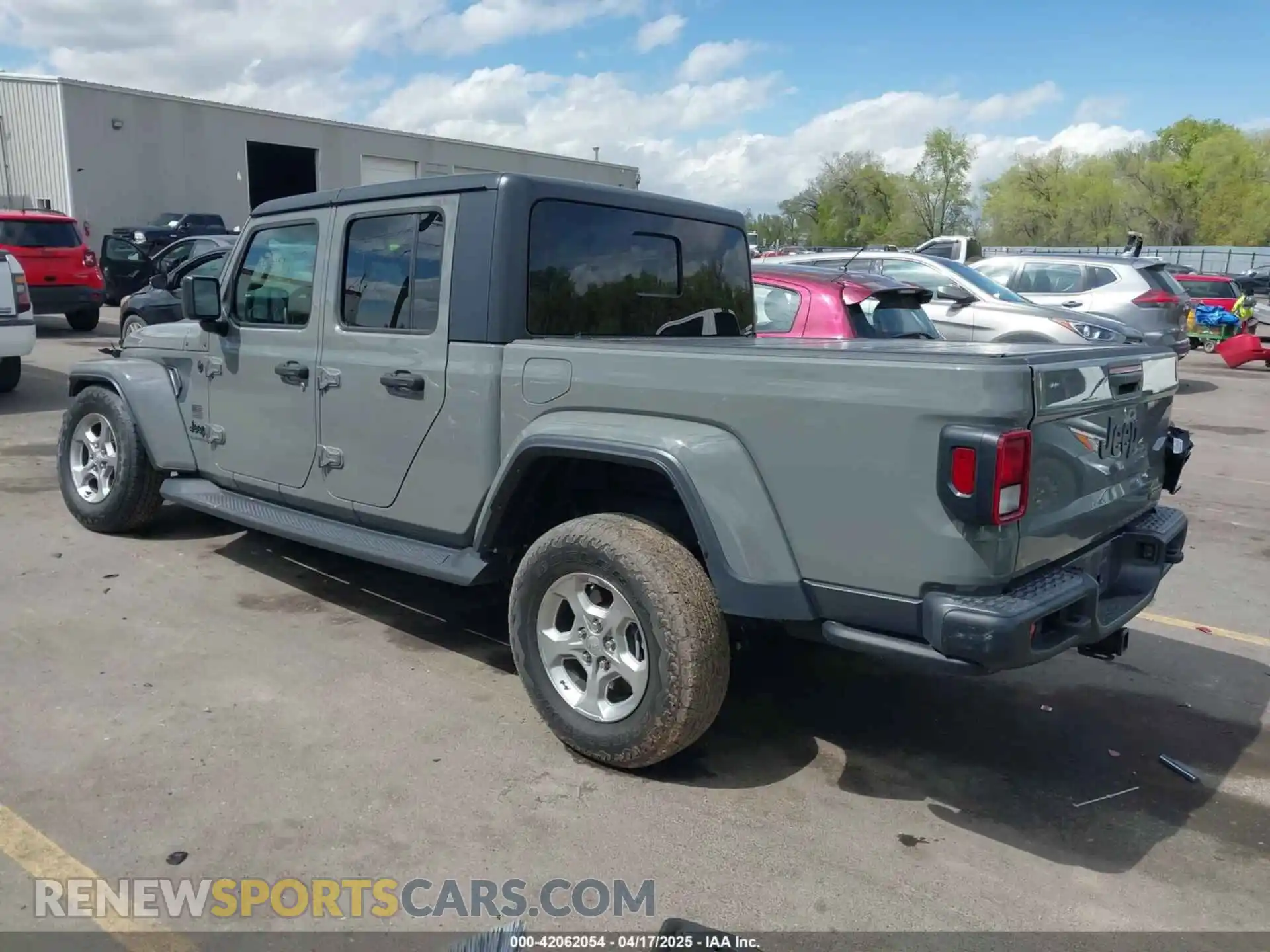 3 Photograph of a damaged car 1C6JJTAG8ML583556 JEEP GLADIATOR 2021