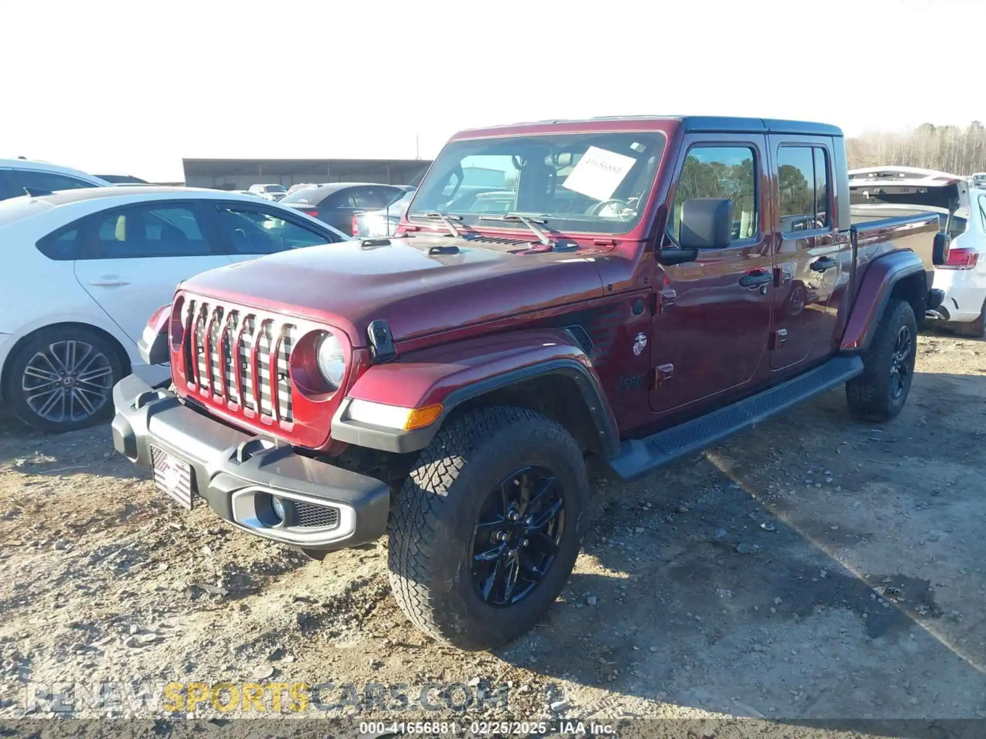 2 Photograph of a damaged car 1C6JJTAGXML611387 JEEP GLADIATOR 2021