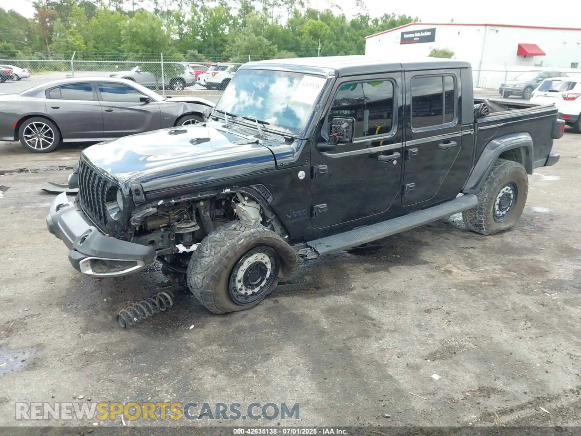 2 Photograph of a damaged car 1C6JJTAM3ML546307 JEEP GLADIATOR 2021