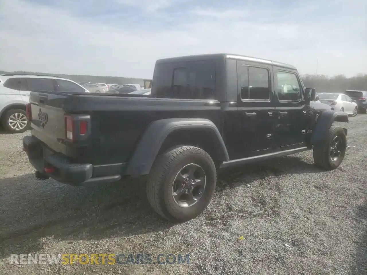 3 Photograph of a damaged car 1C6JJTBG0ML507537 JEEP GLADIATOR 2021