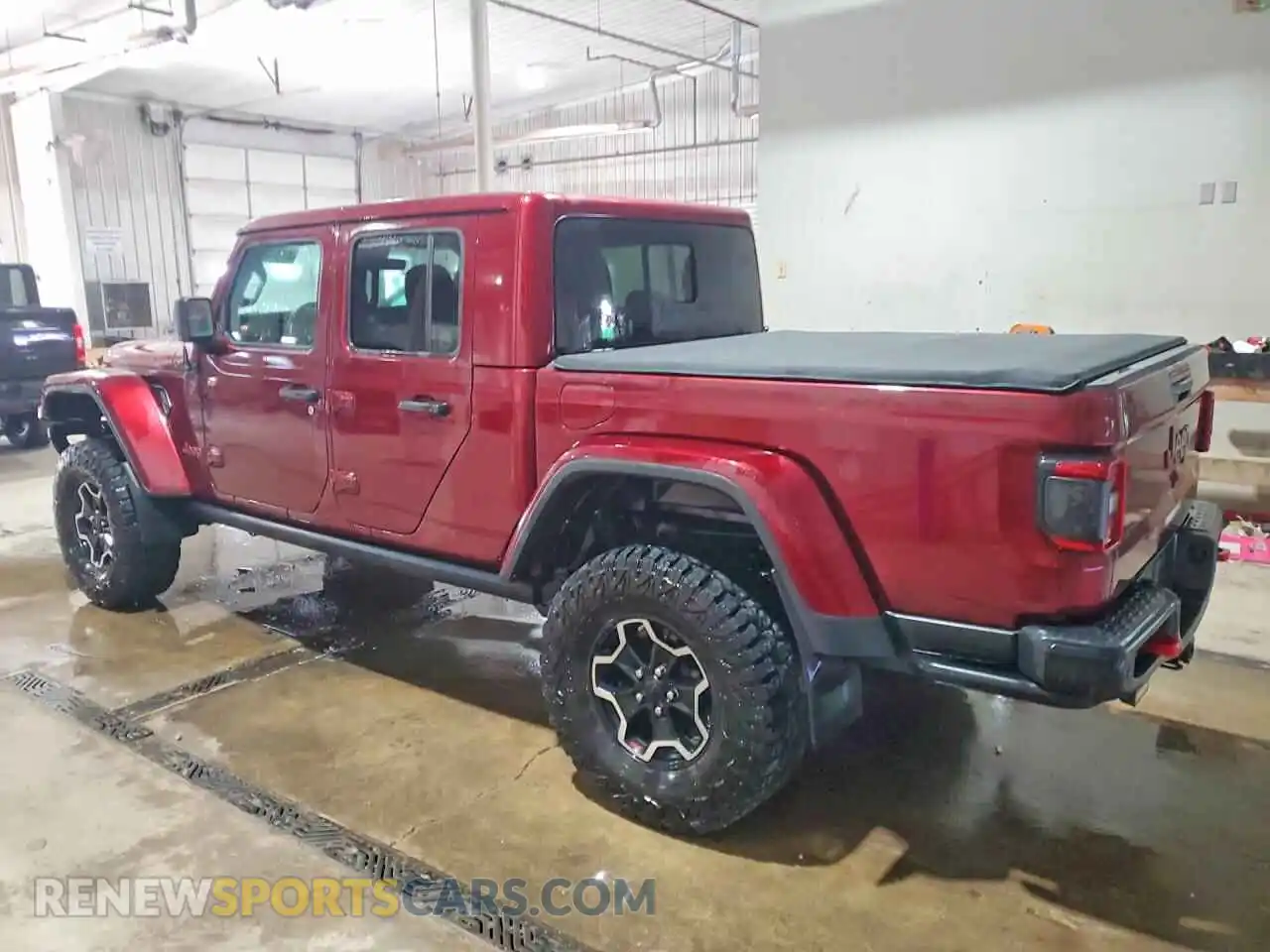 3 fotografías del automóvil dañado 1C6JJTBG1ML567729 JEEP GLADIATOR 2021