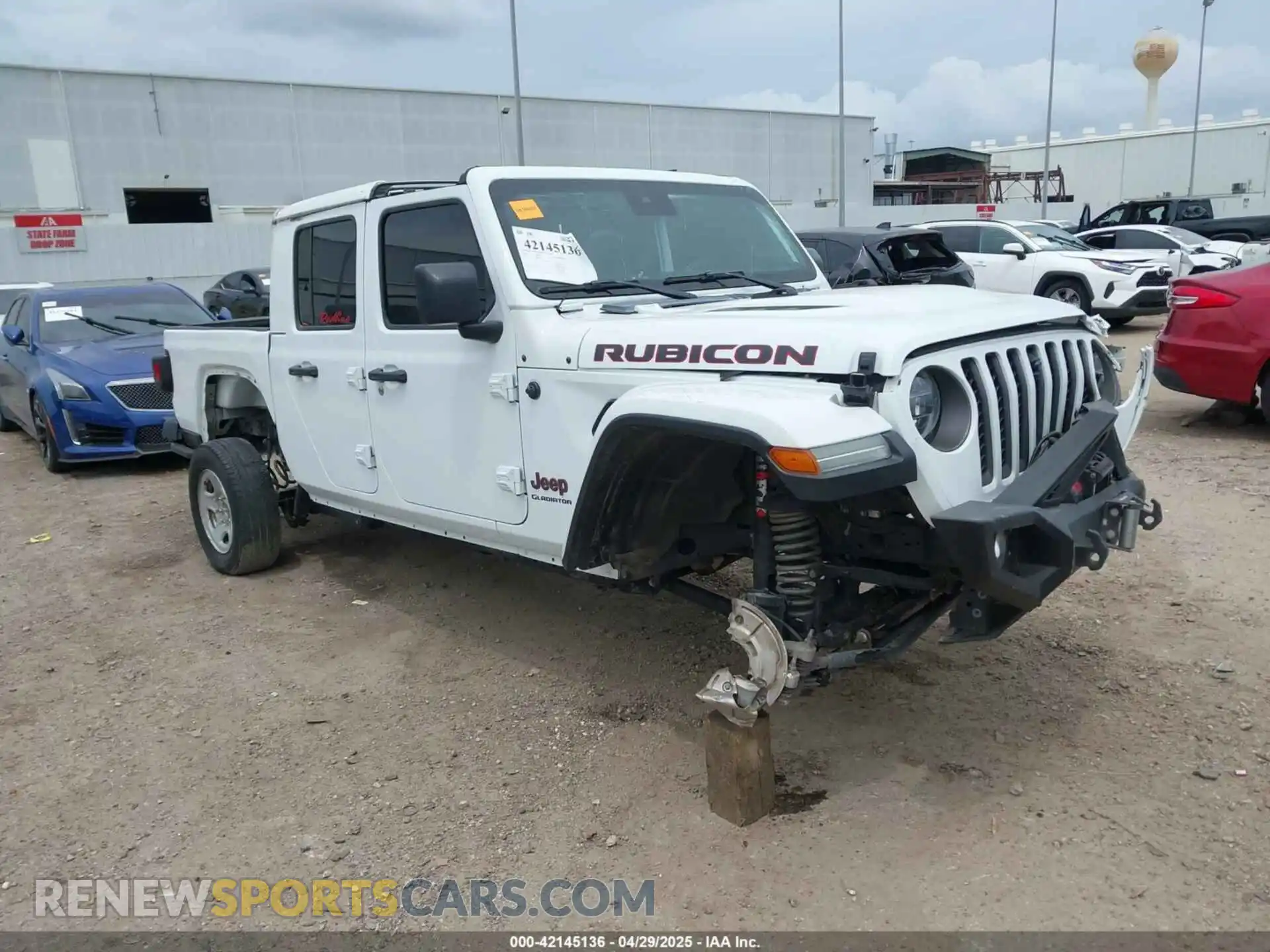 1 Photograph of a damaged car 1C6JJTBG2ML541379 JEEP GLADIATOR 2021