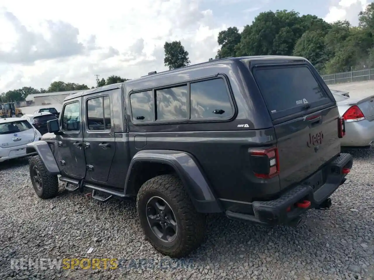 2 Photograph of a damaged car 1C6JJTBG3ML602478 JEEP GLADIATOR 2021