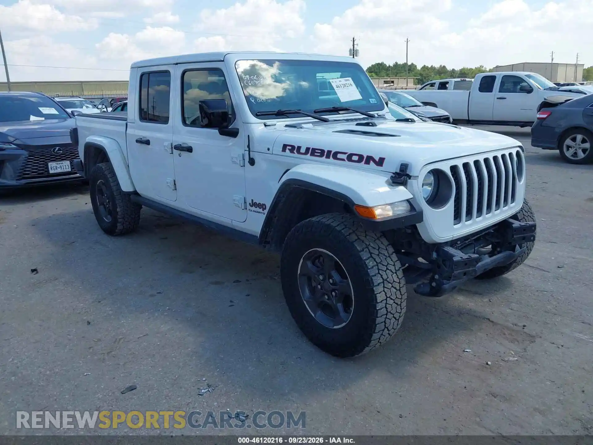 1 Photograph of a damaged car 1C6JJTBG4ML559379 JEEP GLADIATOR 2021