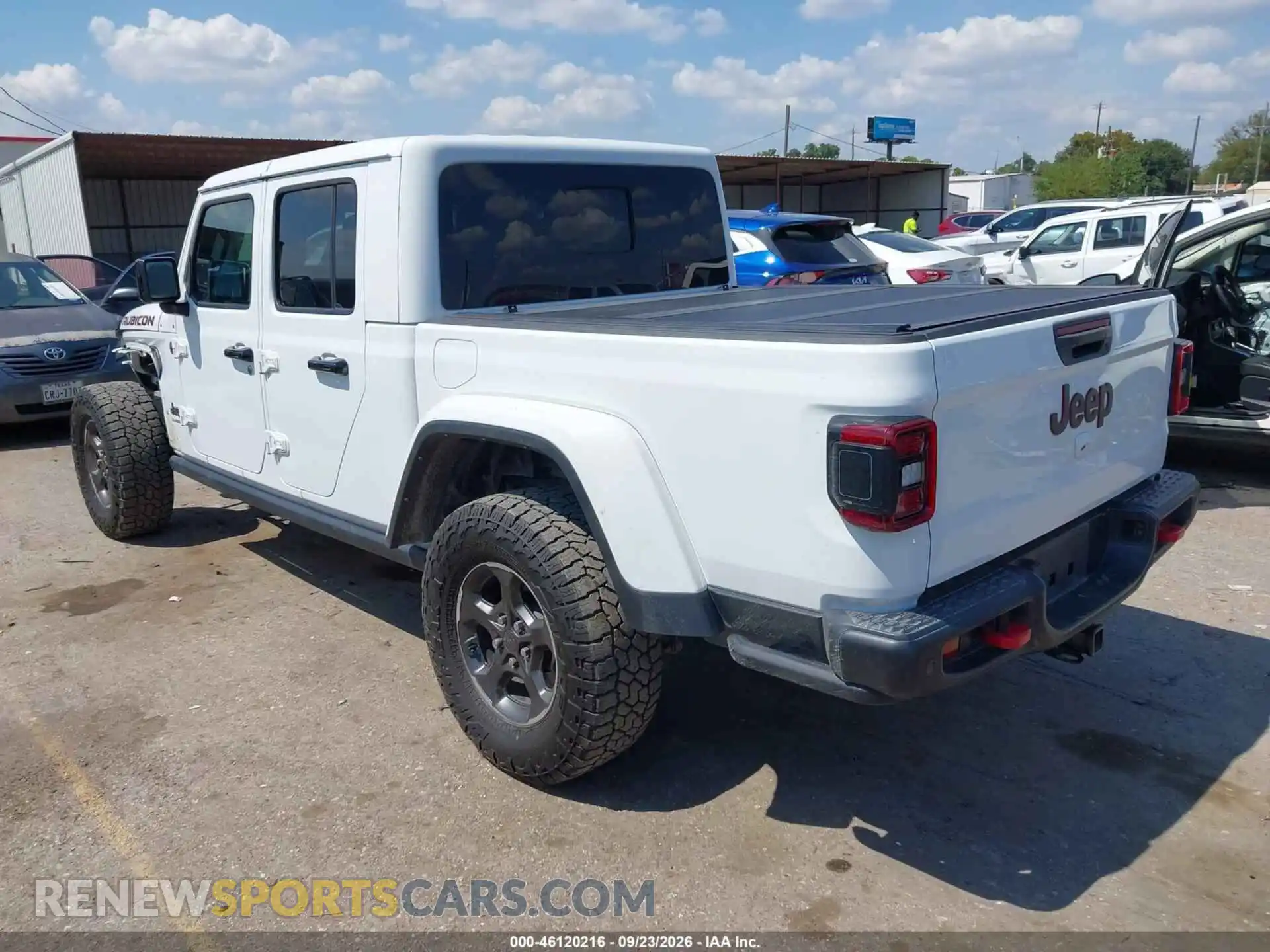 3 Photograph of a damaged car 1C6JJTBG4ML559379 JEEP GLADIATOR 2021