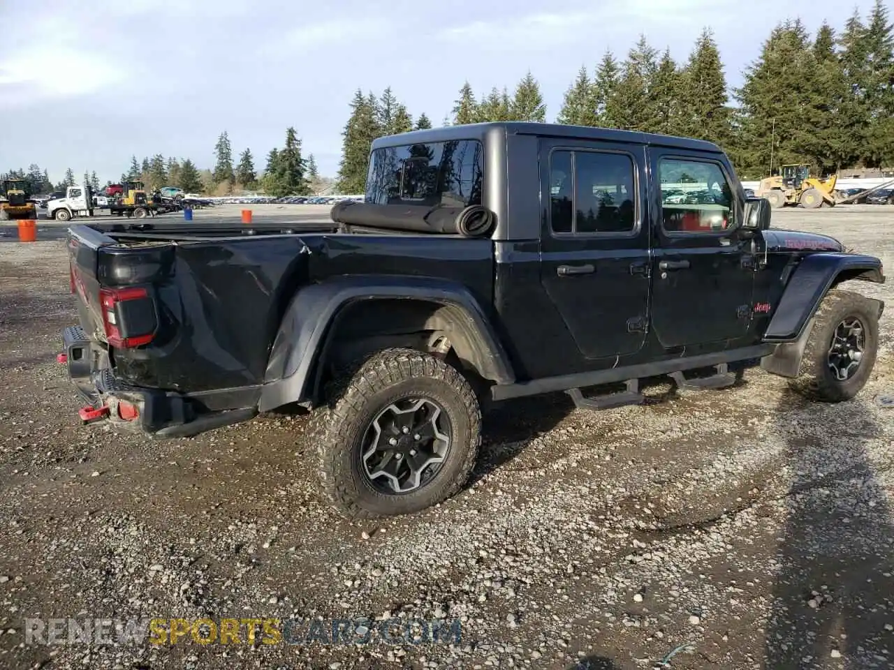 3 Photograph of a damaged car 1C6JJTBG5ML500423 JEEP GLADIATOR 2021