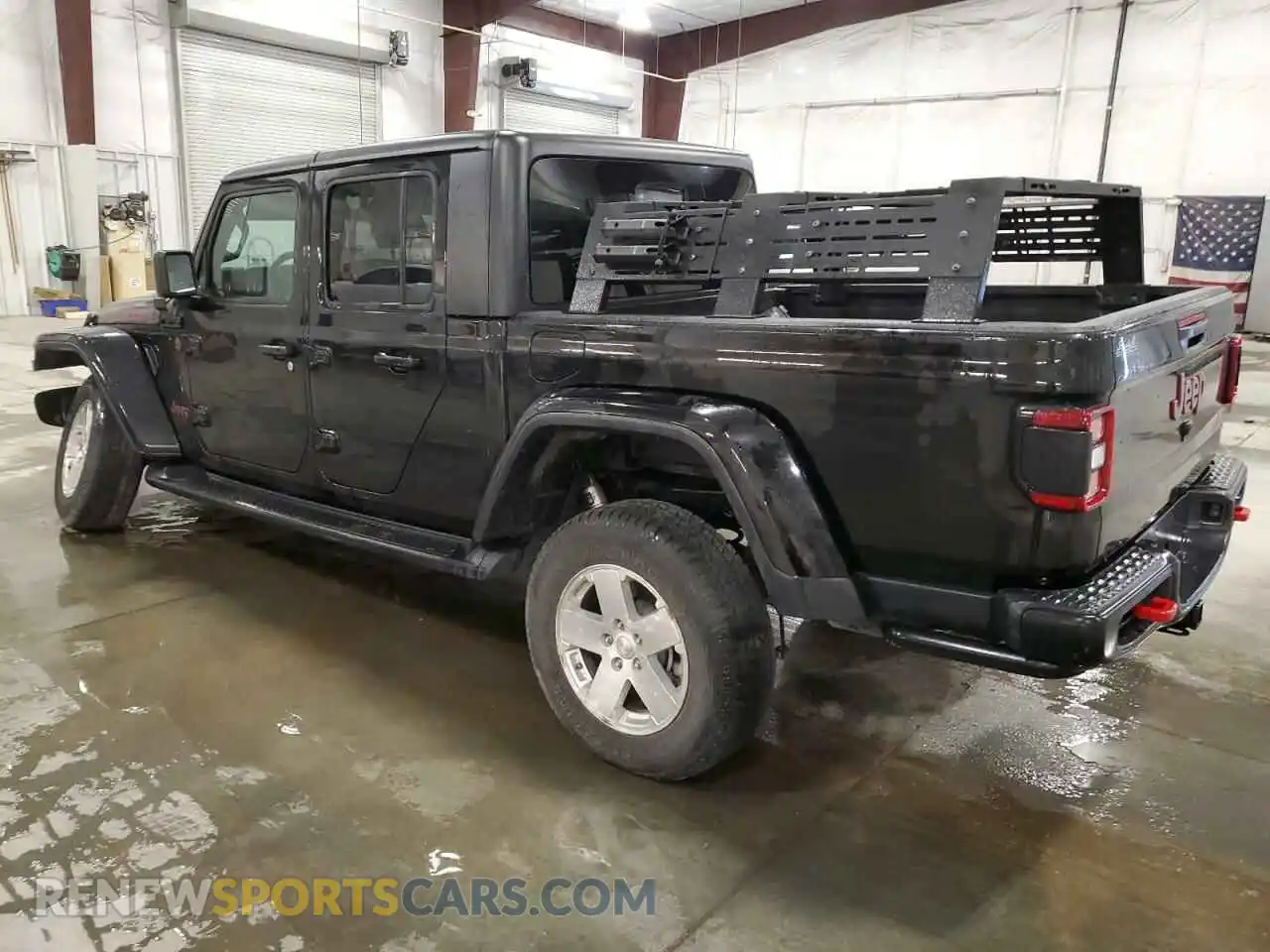 2 Photograph of a damaged car 1C6JJTBG5ML515438 JEEP GLADIATOR 2021