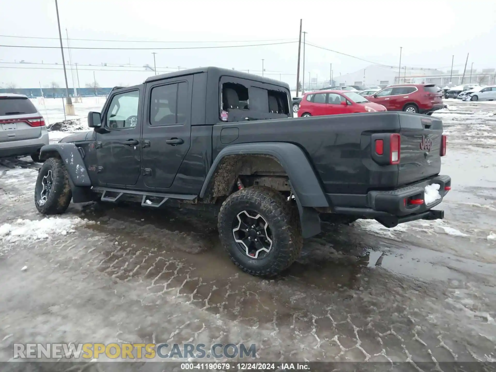 3 Photograph of a damaged car 1C6JJTBG5ML605799 JEEP GLADIATOR 2021