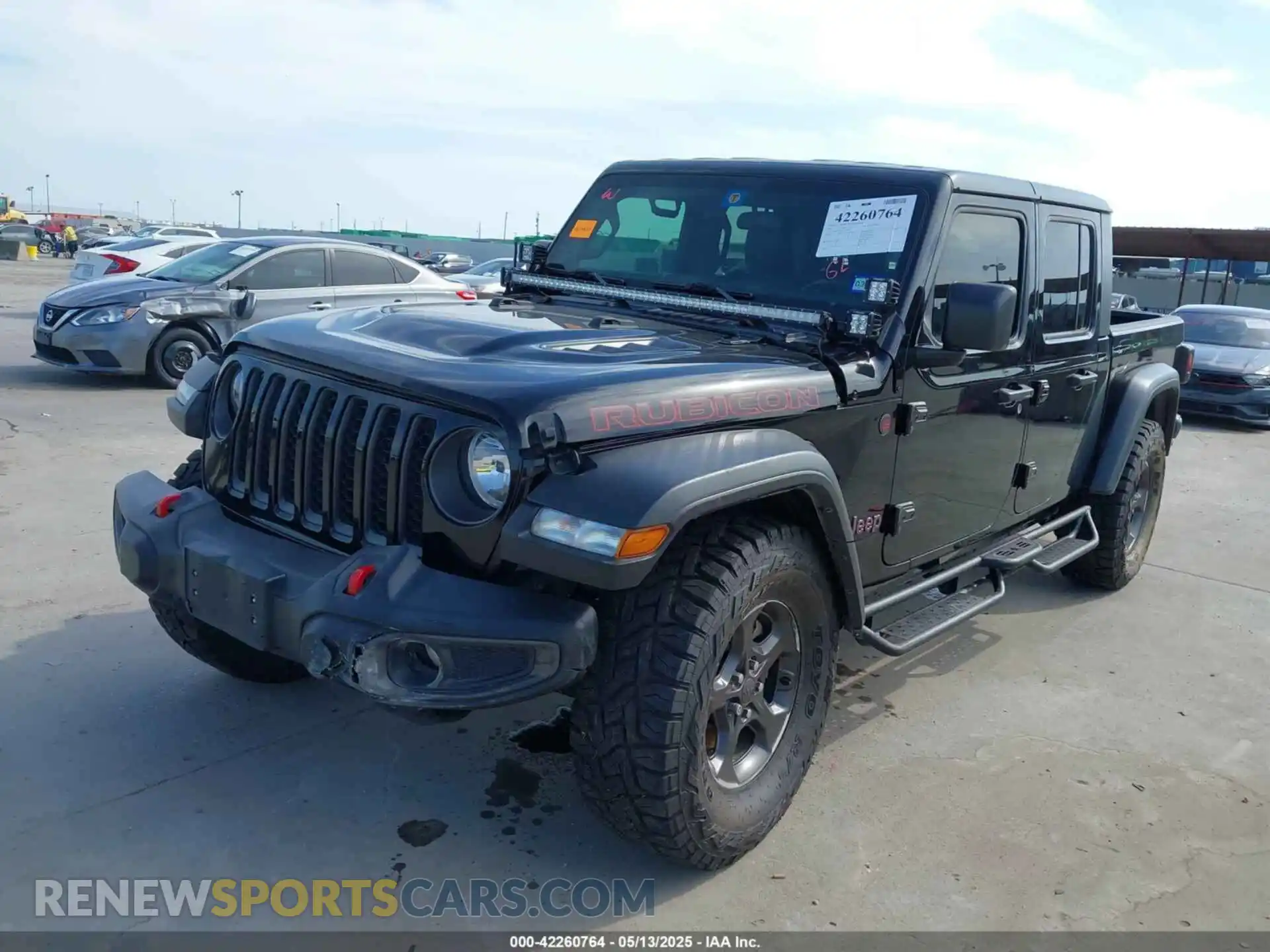 2 fotografías del automóvil dañado 1C6JJTBG6ML535939 JEEP GLADIATOR 2021