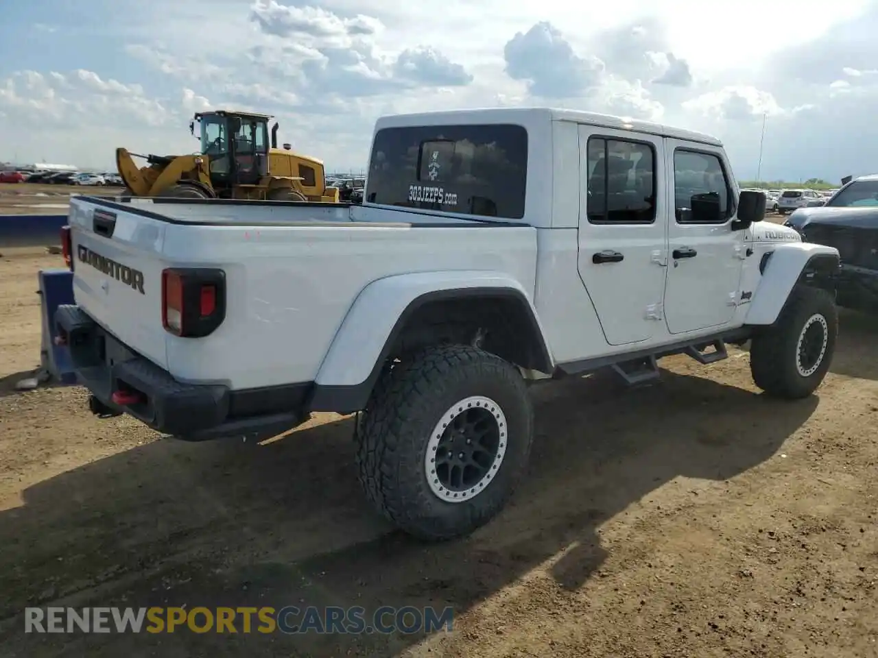 3 Photograph of a damaged car 1C6JJTBG7ML526845 JEEP GLADIATOR 2021