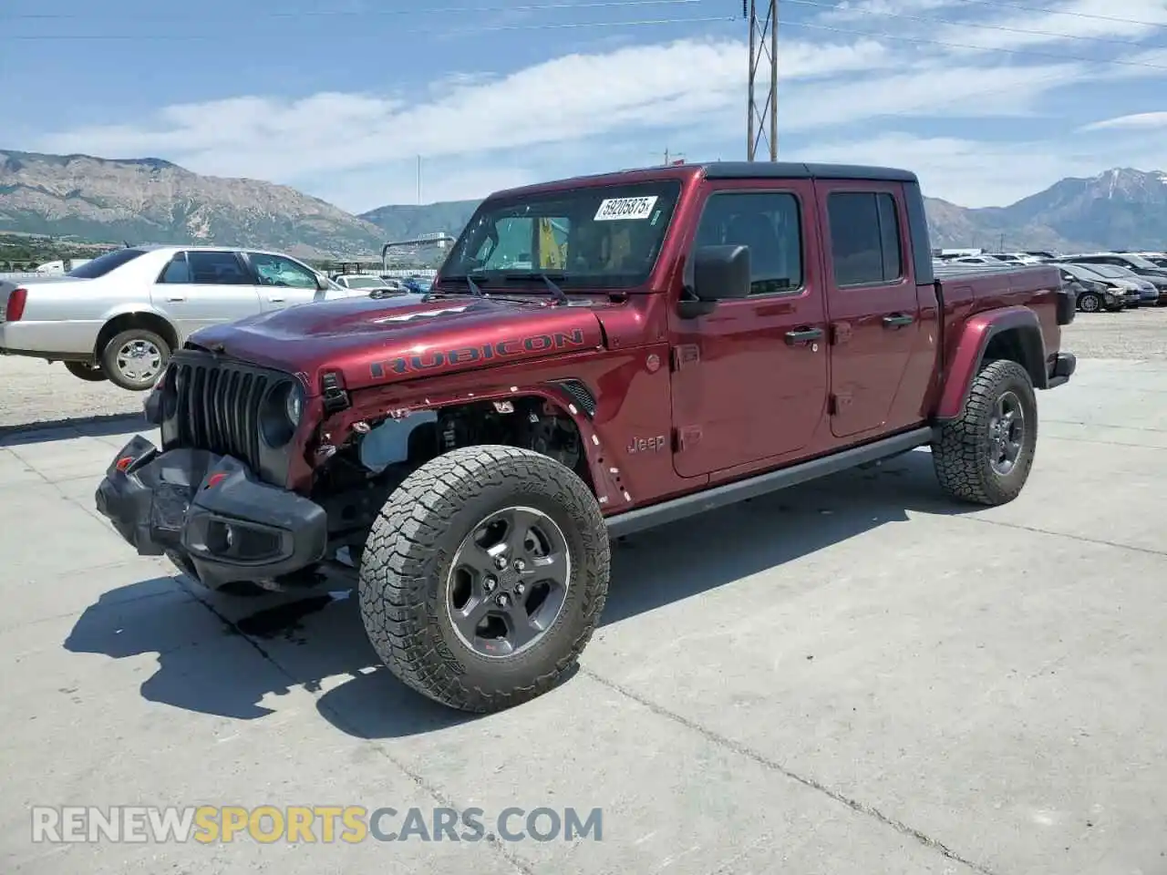 1 Фотография поврежденного автомобиля 1C6JJTBG7ML536534 JEEP GLADIATOR 2021
