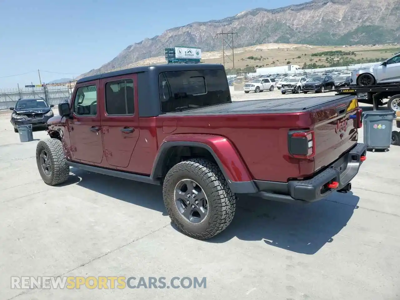 2 Фотография поврежденного автомобиля 1C6JJTBG7ML536534 JEEP GLADIATOR 2021