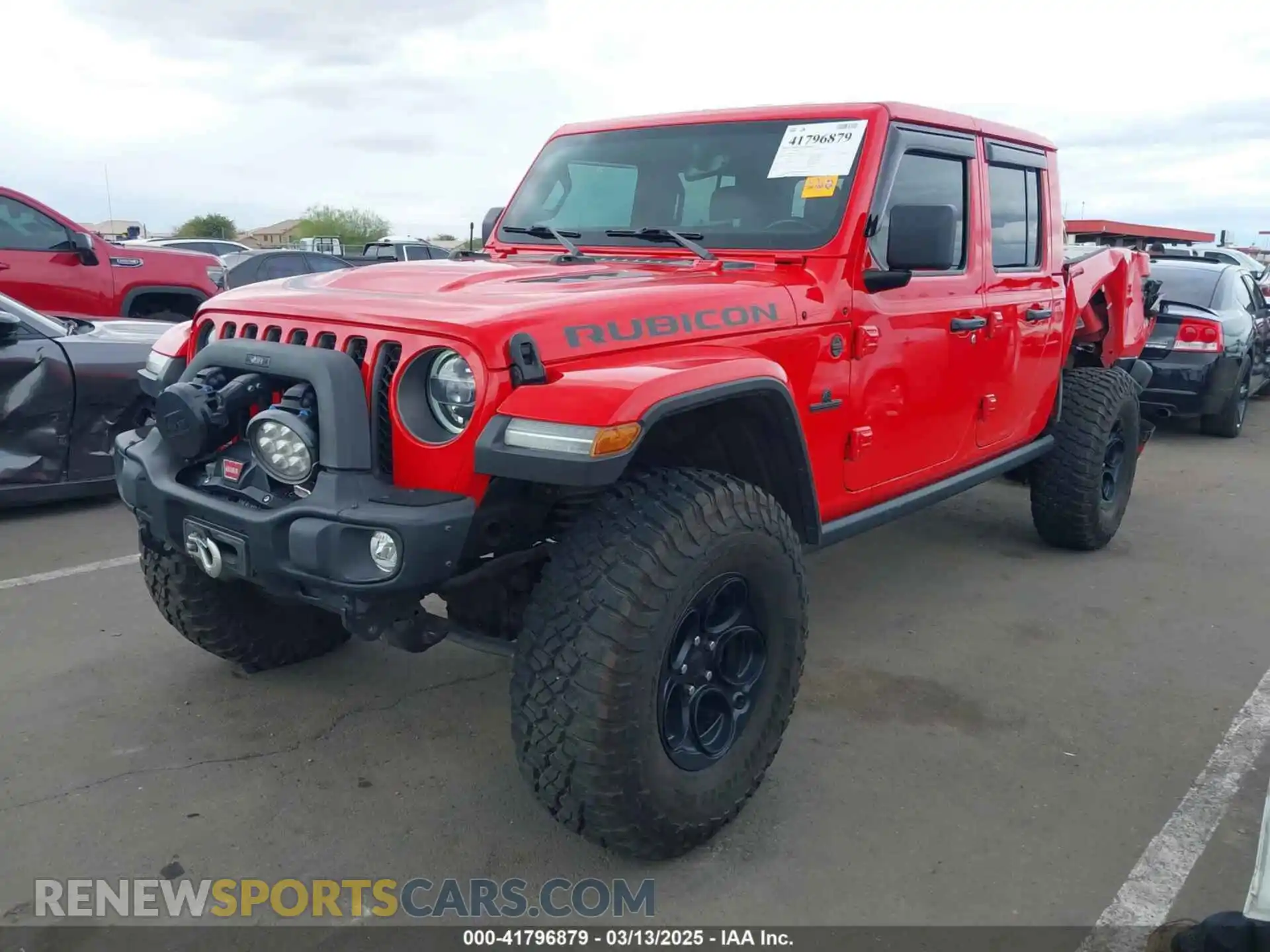 2 Фотография поврежденного автомобиля 1C6JJTBG8ML561779 JEEP GLADIATOR 2021