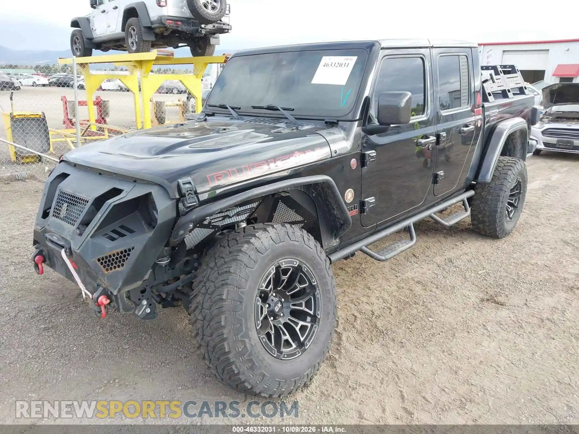 2 Photograph of a damaged car 1C6JJTBG9ML545283 JEEP GLADIATOR 2021
