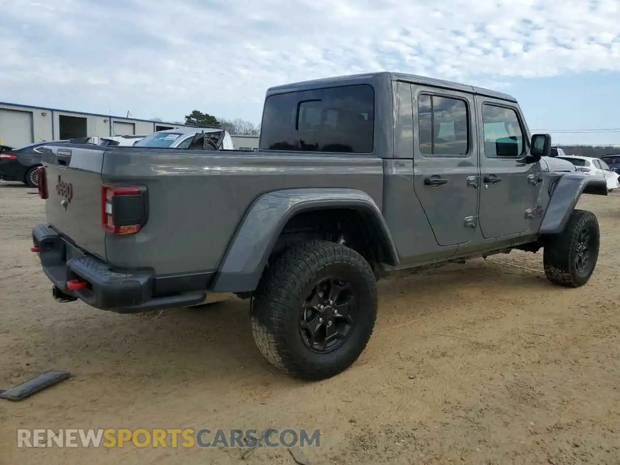 3 Photograph of a damaged car 1C6JJTBM6ML552410 JEEP GLADIATOR 2021