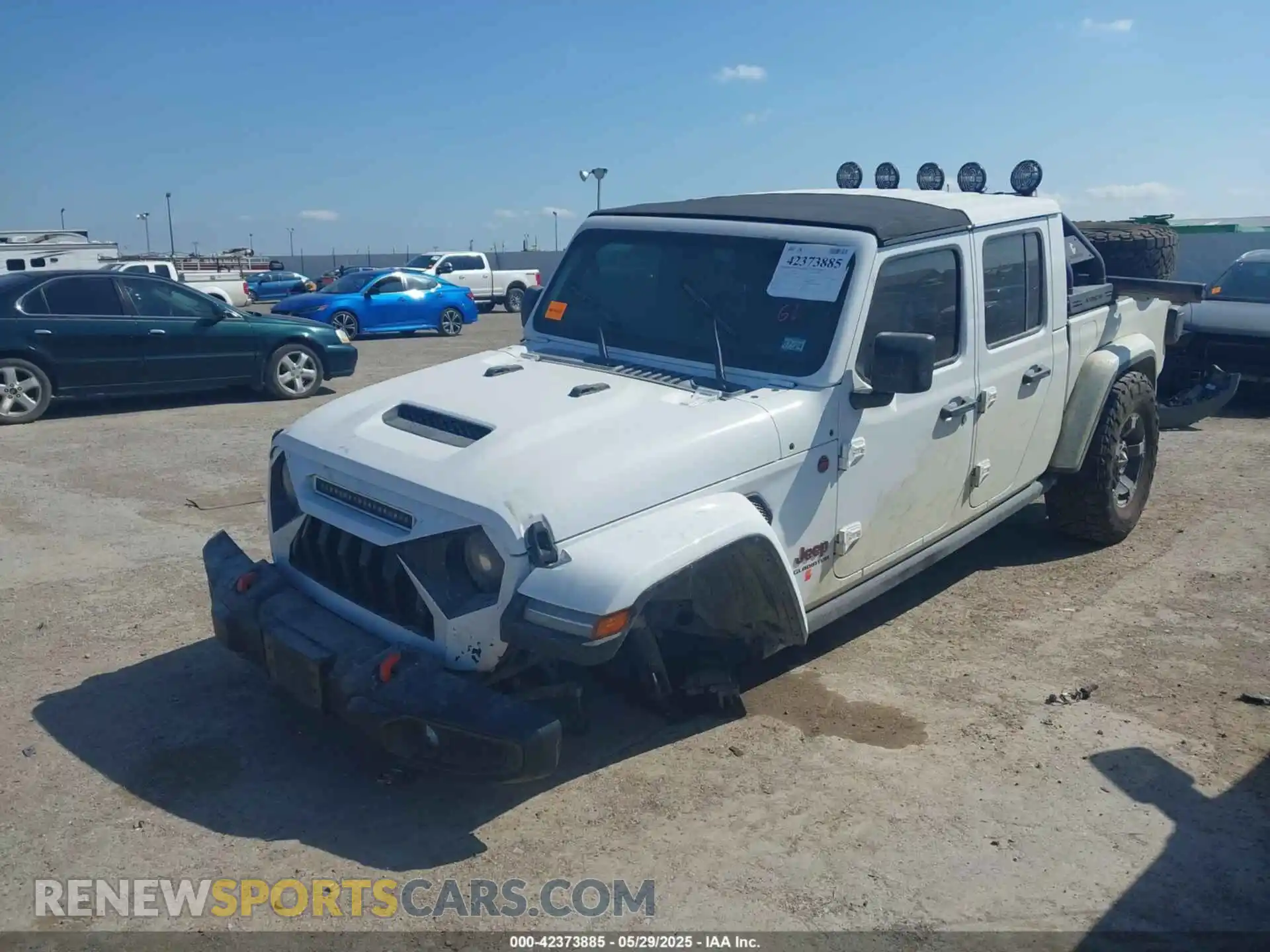 2 fotografías del automóvil dañado 1C6JJTEG1ML531504 JEEP GLADIATOR 2021