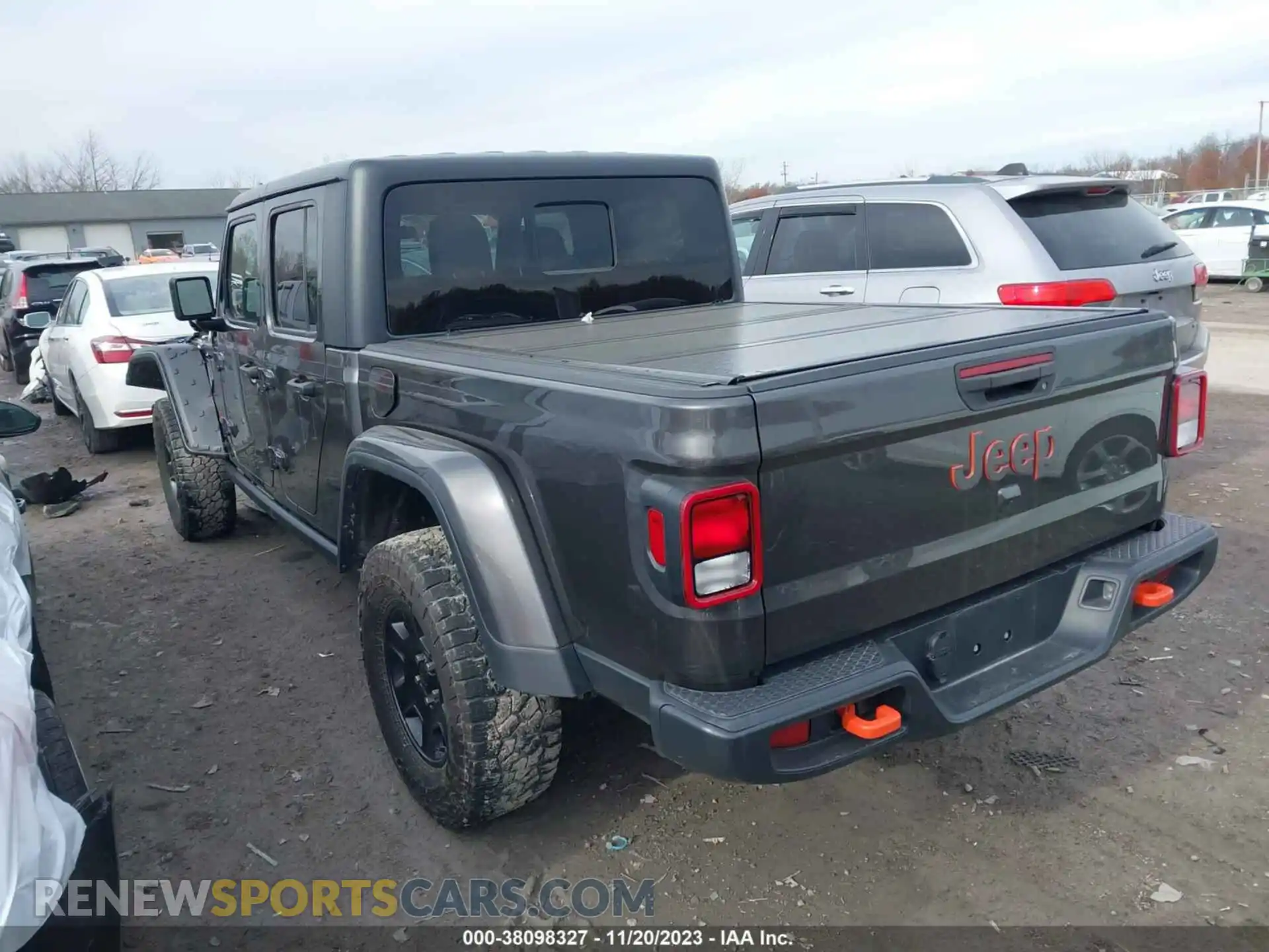 3 Photograph of a damaged car 1C6JJTEG2ML565242 JEEP GLADIATOR 2021