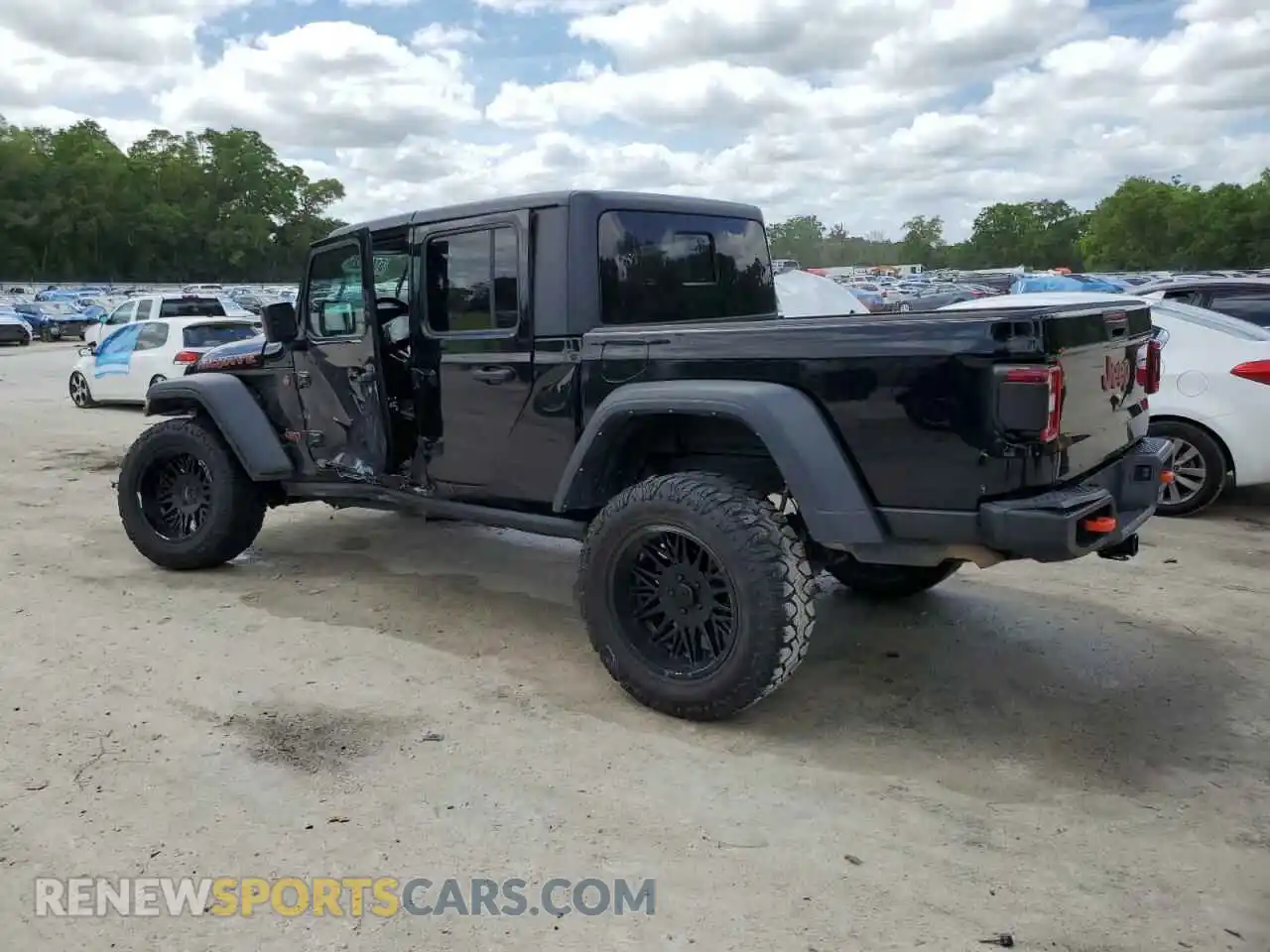 2 Photograph of a damaged car 1C6JJTEG3ML554606 JEEP GLADIATOR 2021