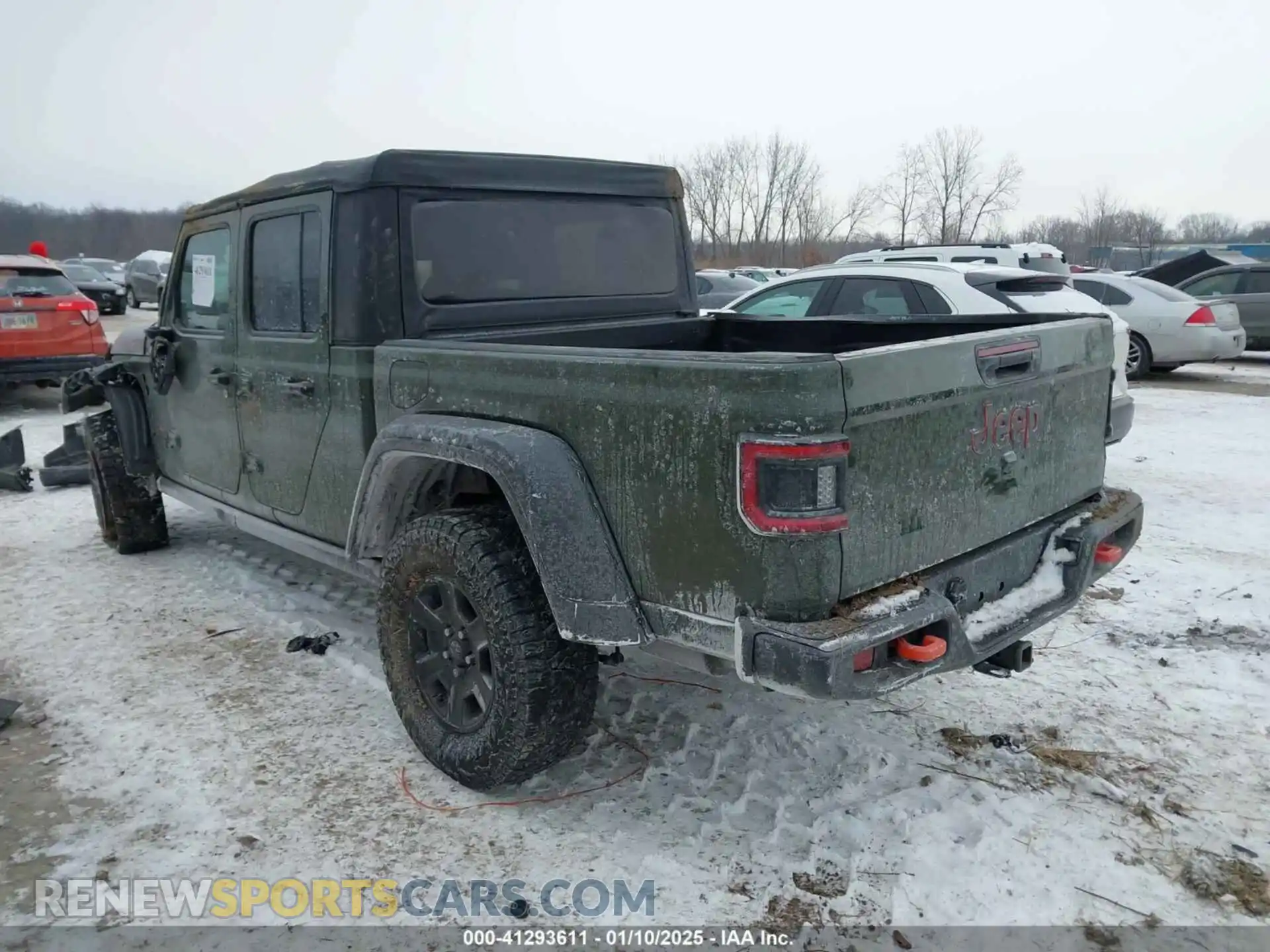 3 Фотография поврежденного автомобиля 1C6JJTEG3ML596306 JEEP GLADIATOR 2021