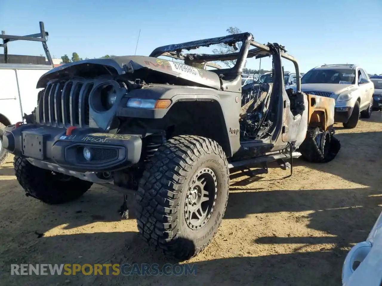 1 fotografías del automóvil dañado 1C6JJTEG4ML531447 JEEP GLADIATOR 2021