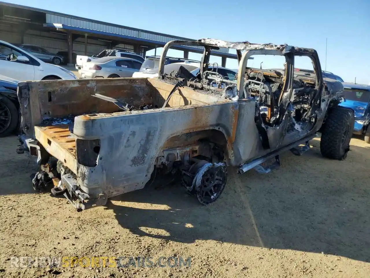 3 fotografías del automóvil dañado 1C6JJTEG4ML531447 JEEP GLADIATOR 2021