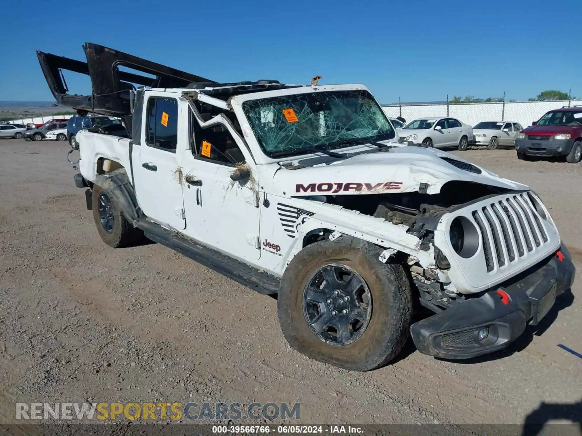 1 Photograph of a damaged car 1C6JJTEG5ML529206 JEEP GLADIATOR 2021