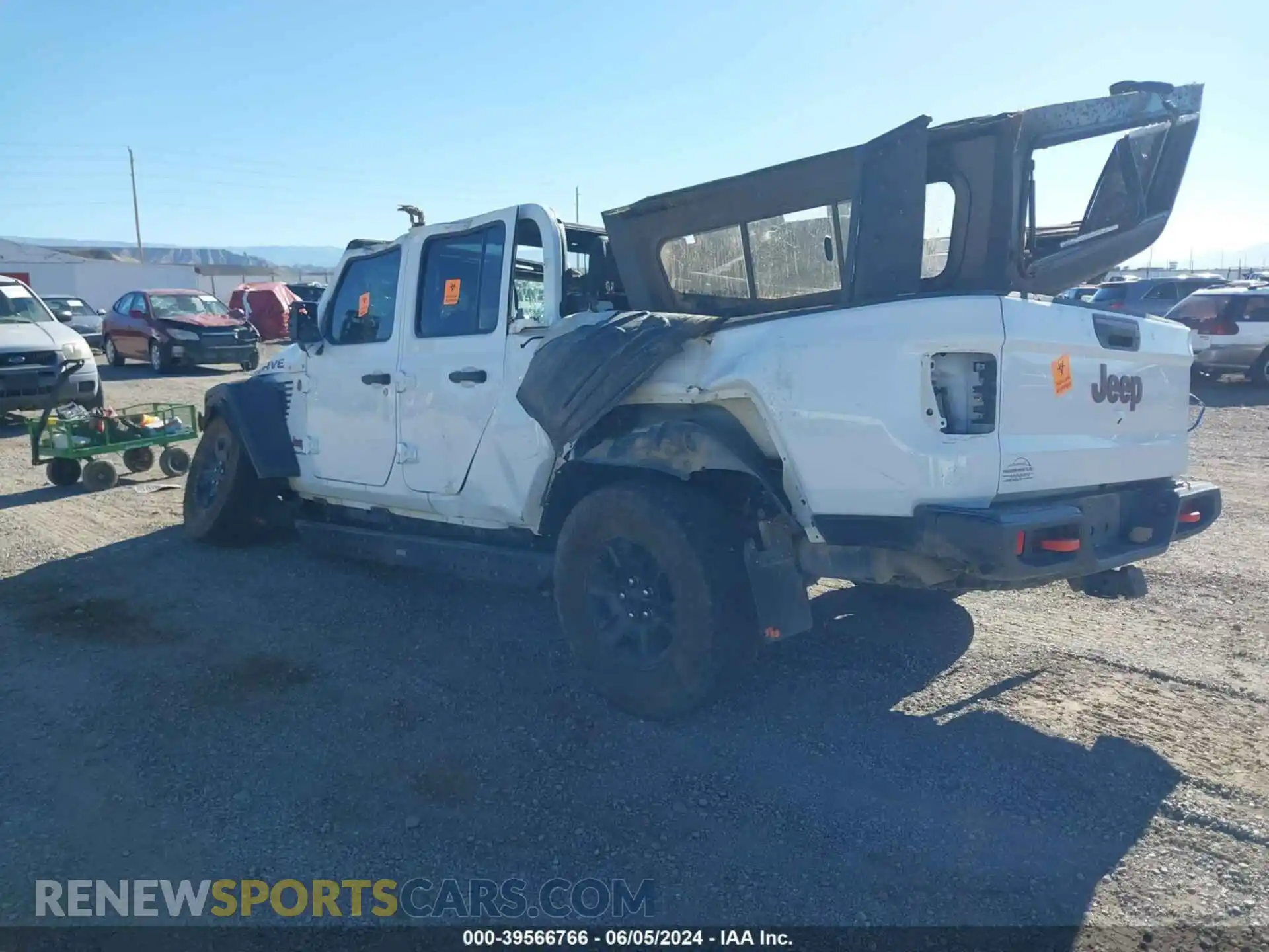 3 Photograph of a damaged car 1C6JJTEG5ML529206 JEEP GLADIATOR 2021
