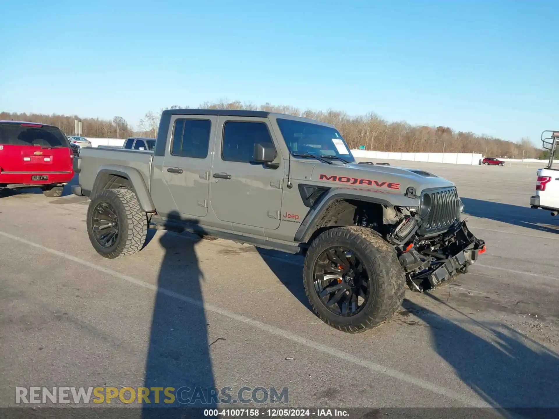 1 Photograph of a damaged car 1C6JJTEG5ML543770 JEEP GLADIATOR 2021