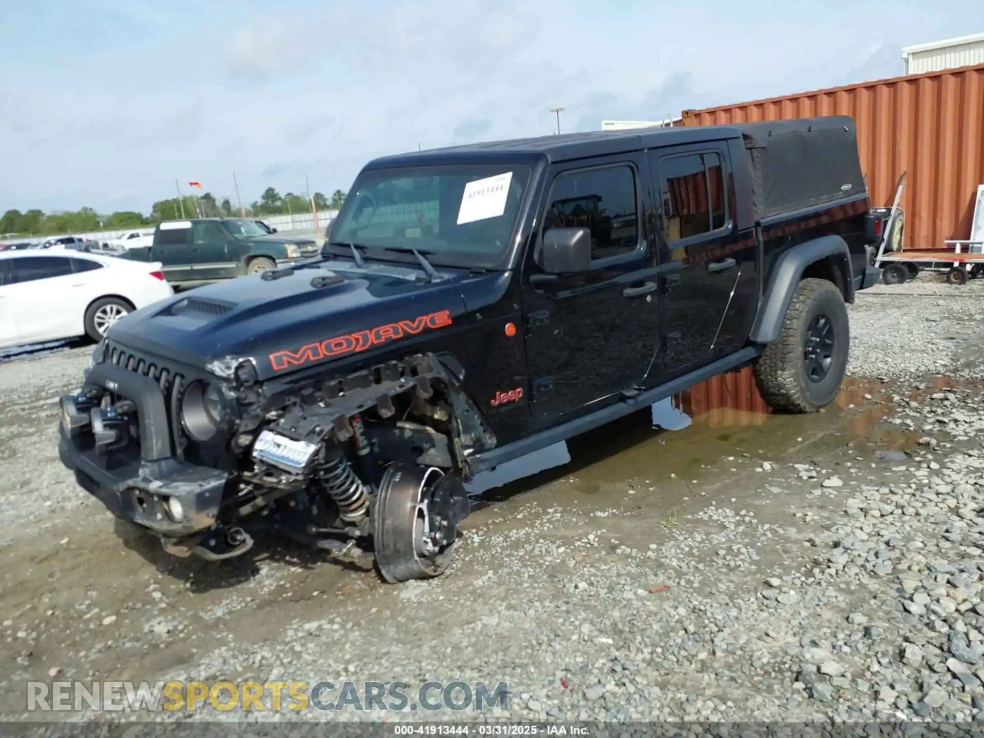 2 Photograph of a damaged car 1C6JJTEG5ML578714 JEEP GLADIATOR 2021